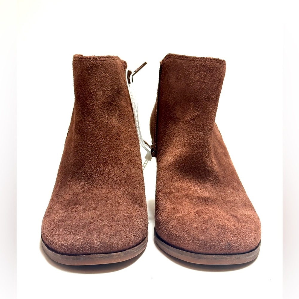 Lucky Brand Zorla Leather Wedged Zip Ankle Booties size 8/39 NWT - Picture 13 of 13